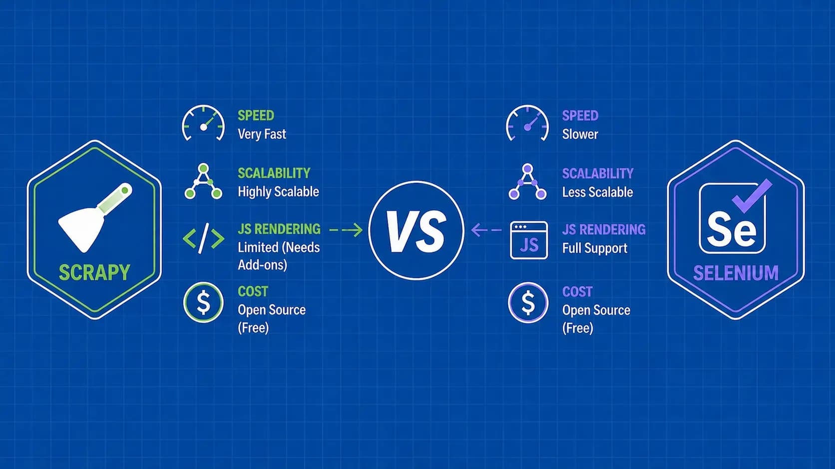 Scrapy vs Selenium: Who Wins in 2026?